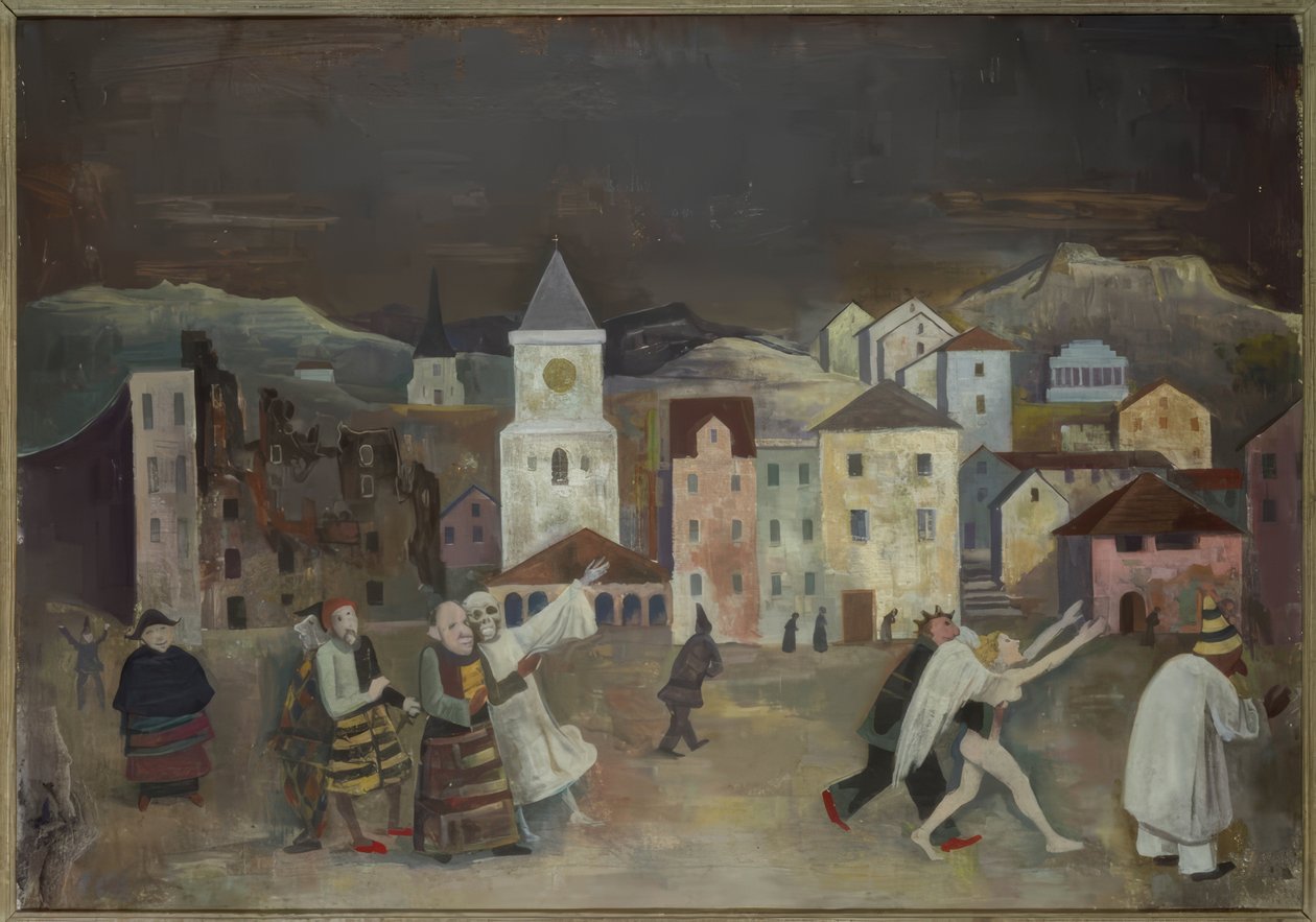 karneval od Karl Hofer