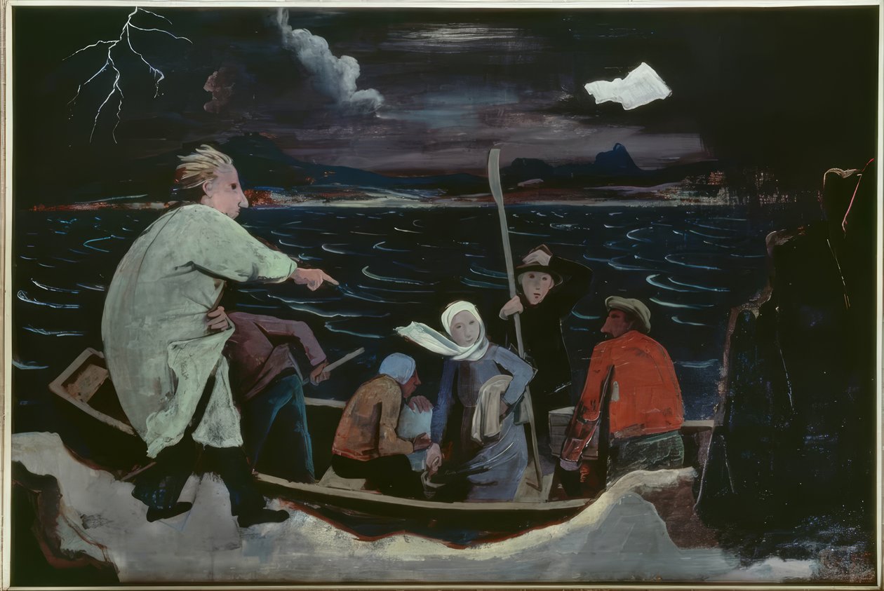 Přistání od Karl Hofer