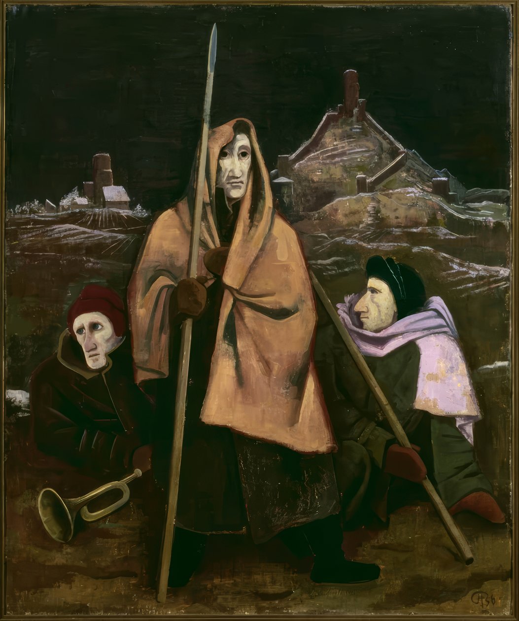 Strážci od Karl Hofer