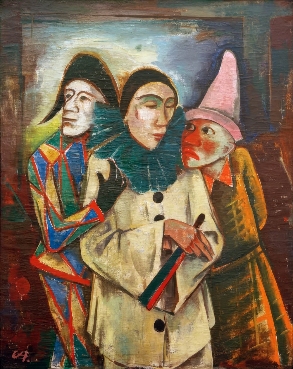 Maskovaný od Karl Hofer