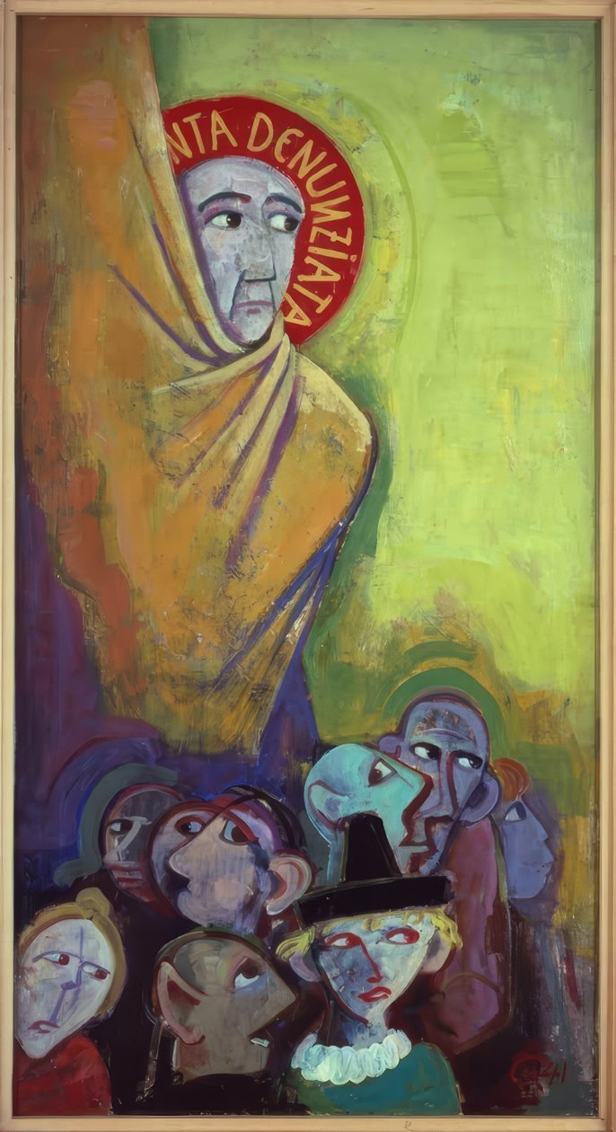 Svatá Denunziata od Karl Hofer