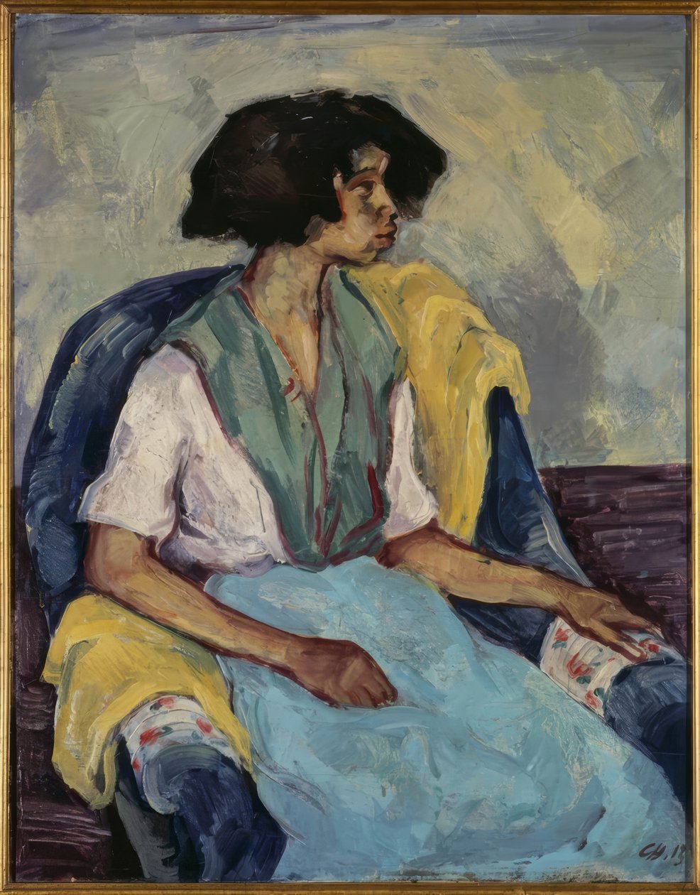 Cikánka od Karl Hofer