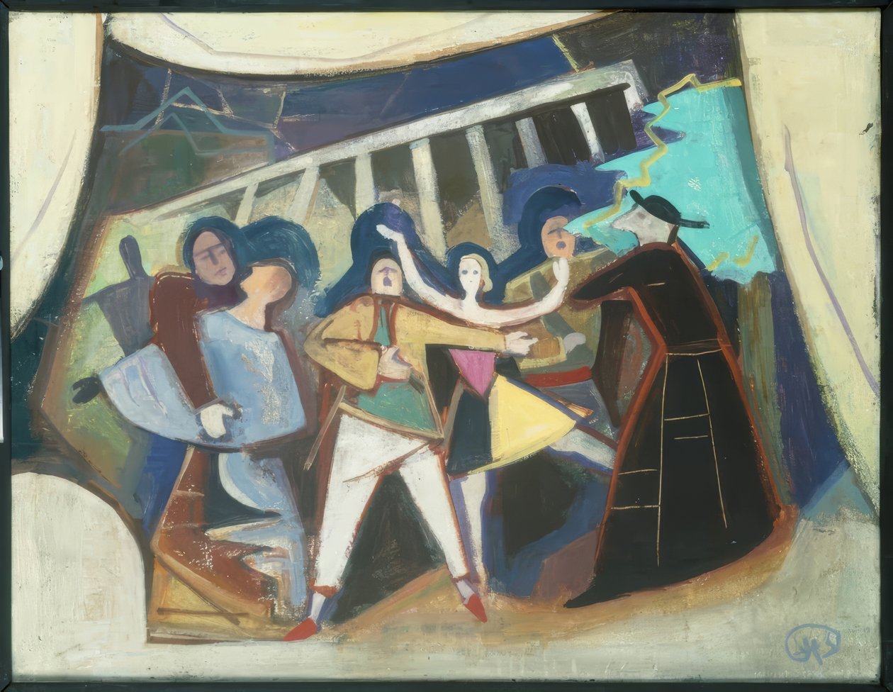 diváci od Karl Hofer