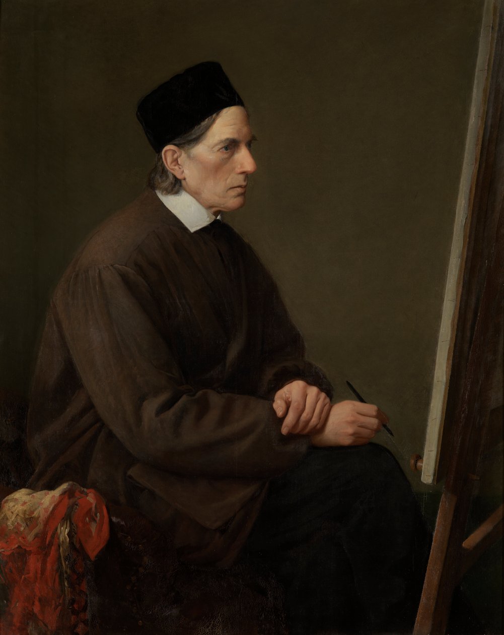 Malíř Johann Friedrich Overbeck od Karl Hoffmann