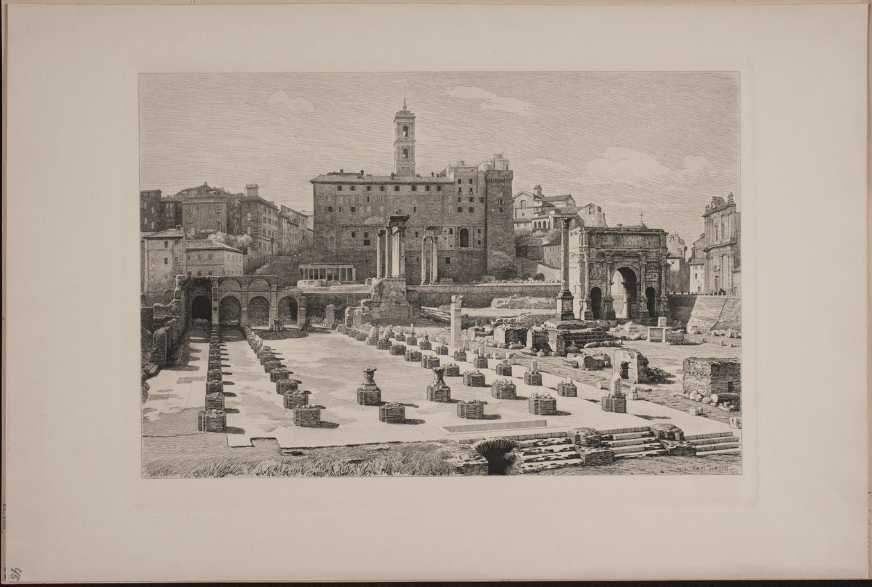 Dánština:  Forum Romanum od Karl Jensen
