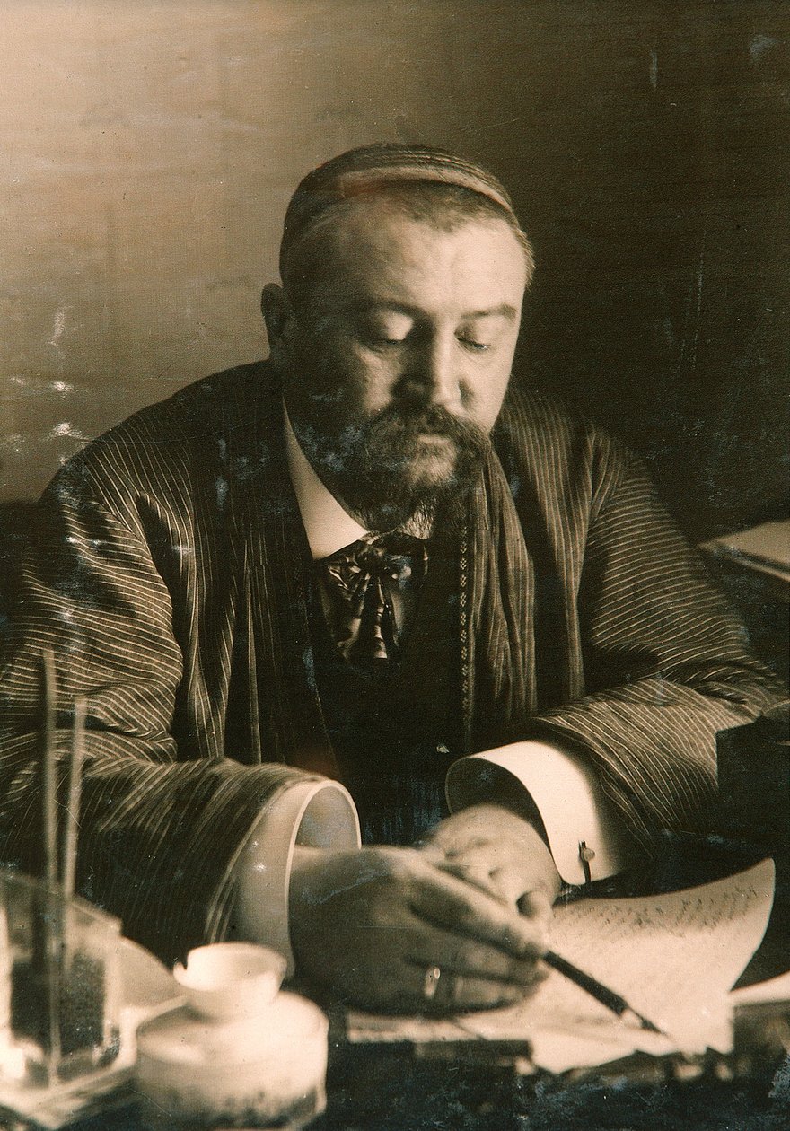 Alexander Kuprin , ruský autor, počátek 20. století od Karl Karlovich Bulla