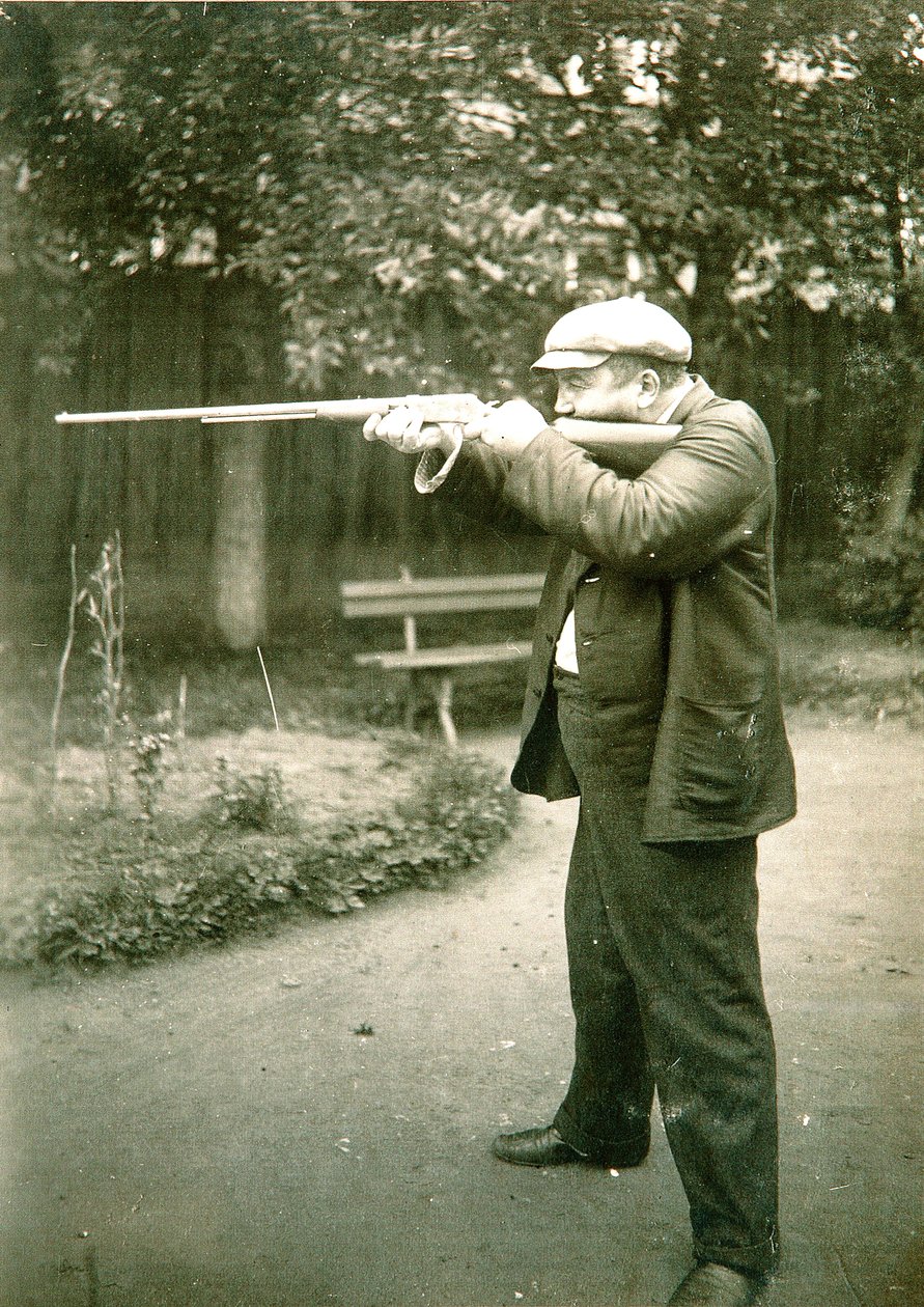 Autor Alexander Ivanovič Kuprin (Alexandre Ivanovič Kouprine) (1870-1938) v Gatčině. od Karl Karlovich Bulla