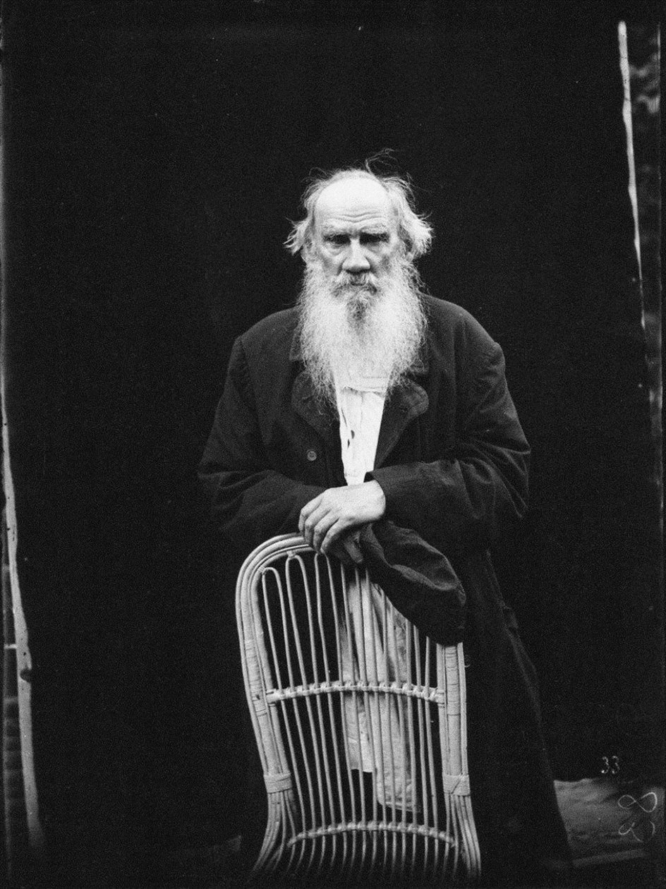 Autor Leo Tolstoy, 1902 od Karl Karlovich Bulla
