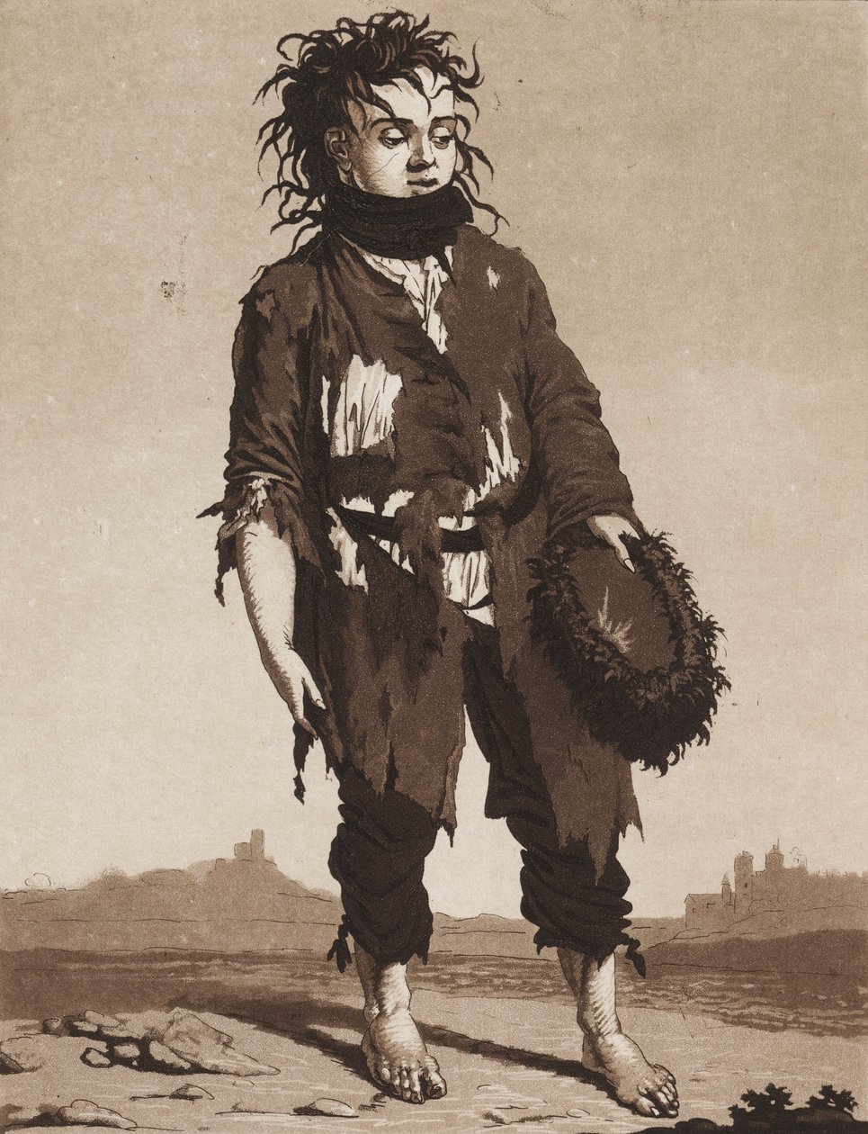 Mladí žebráci od Karl Ludwig Bernhard Buchhorn