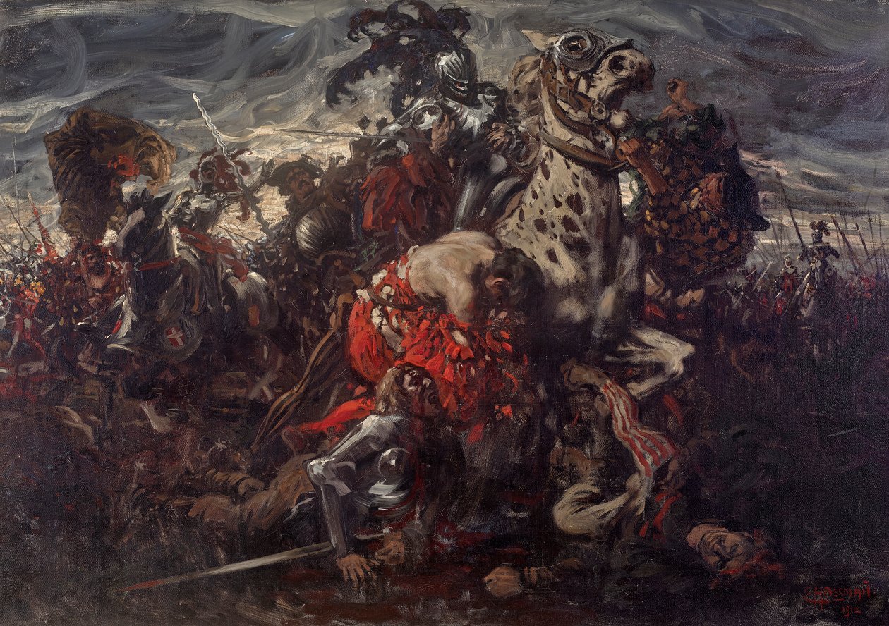 Bitva u Pavie od Karl Ludwig Hassmann