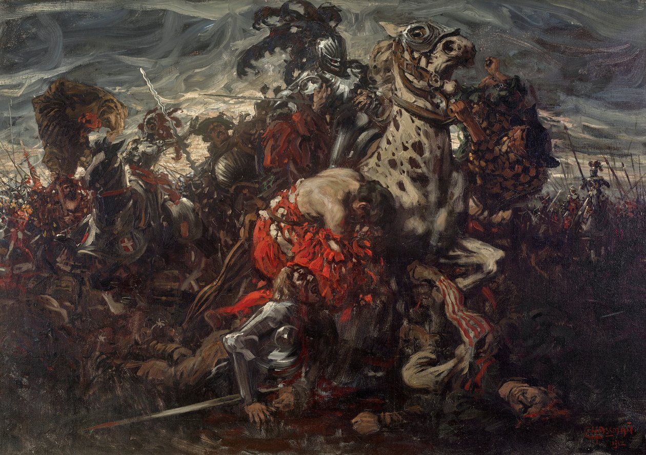 Bitva u Pavie, 1912. od Karl Ludwig Hassmann