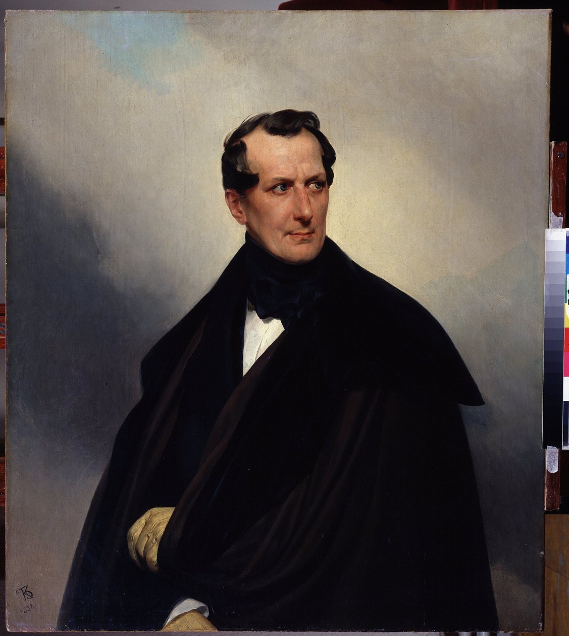 ""Portrét hraběte Vladimíra Musina-Puškina (Musina Puškina) (1798-1854)"" Malba Karla Pavloviče Briullova (Bryullova) (1799-1852) 1830 Regionální muzeum umění Archangelsk Rusko od Karl Pavlovich Bryullov