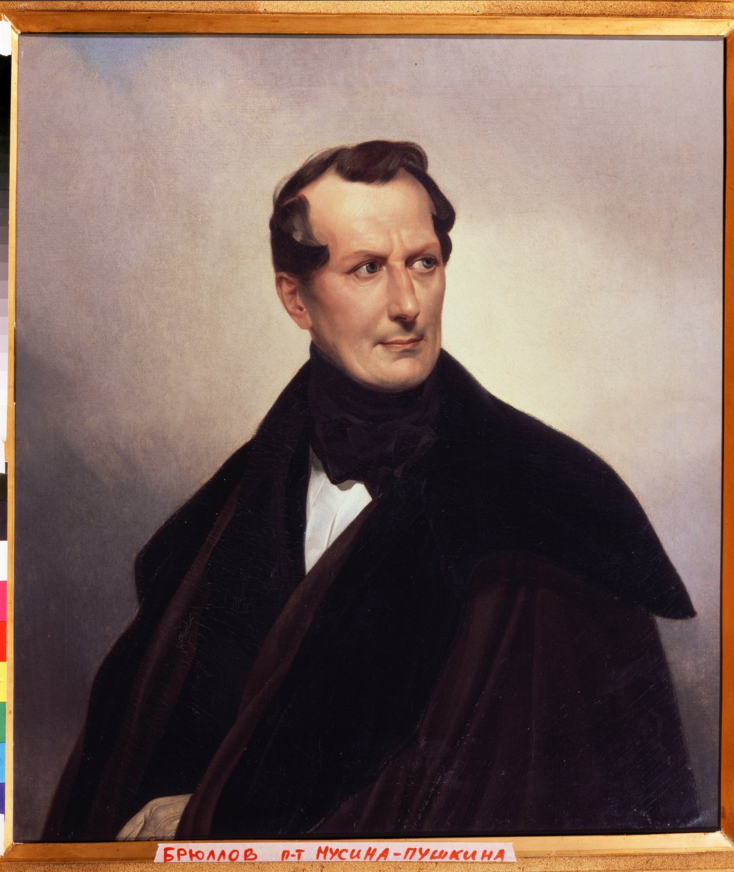 "Portrait du tsomte Vladimir Musin-Pushkin (Musin Pushkin) (1798-1854)"" Peinture de Karl Bryulov (Bryulov) (1799-1852) 1838 Státní muzeum umění, Jaroslavl od Karl Pavlovich Bryullov