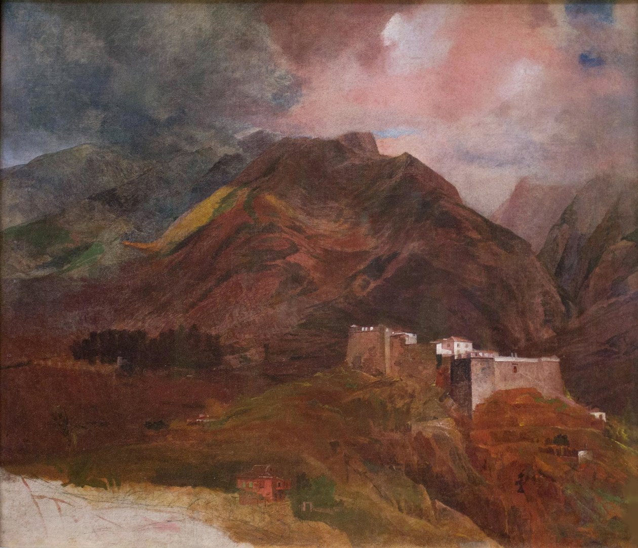 Pevnost Peak na ostrově Madeira, 1849-1850 od Karl Pavlovich Bryullov
