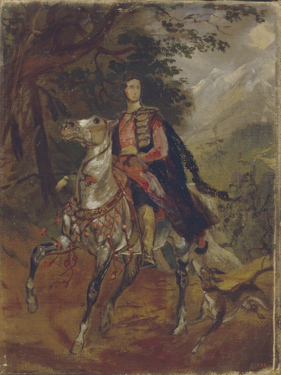 Portrét hraběte Anatole Nikolajeviče Děmidova, 1. knížete San Donato 1812-1870, c. 1831 od Karl Pavlovich Bryullov