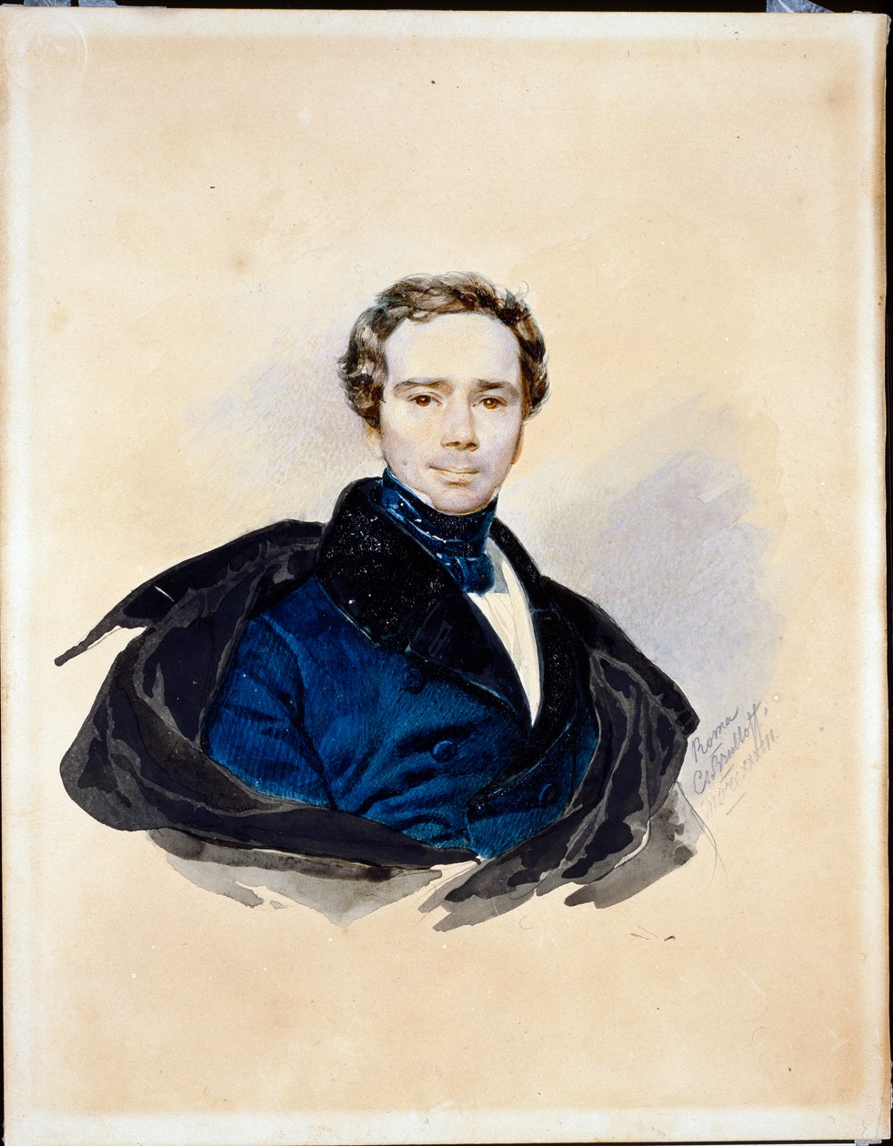 Portrét Feodora, prince Galitzina od Karl Pavlovich Bryullov