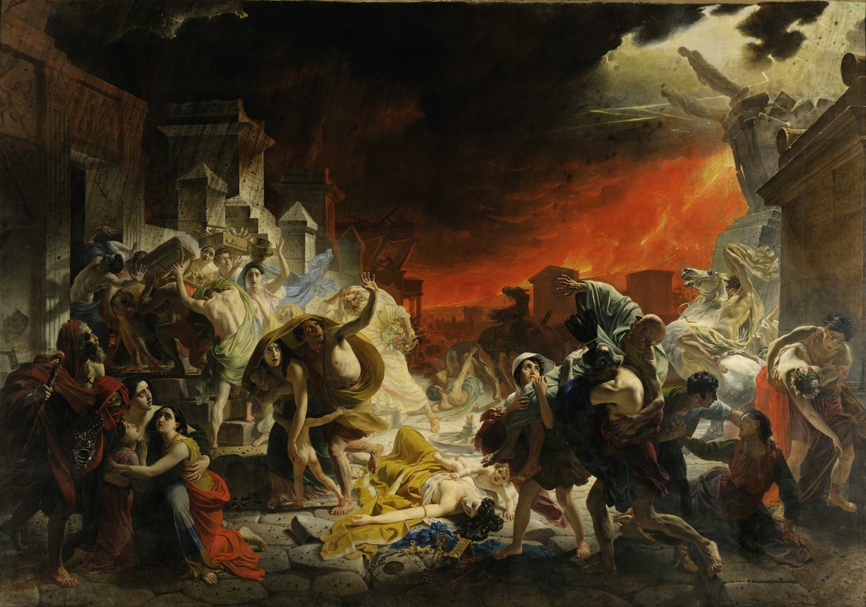Poslední den Pompejí od Karl Pavlovich Bryullov