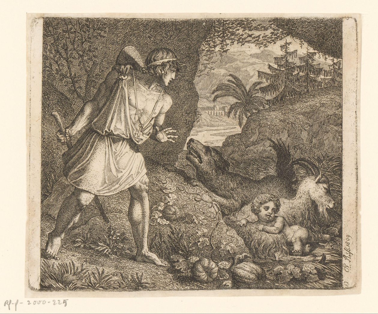 Jupiter a koza Amalthea Nápady (název série) od Karl Russ