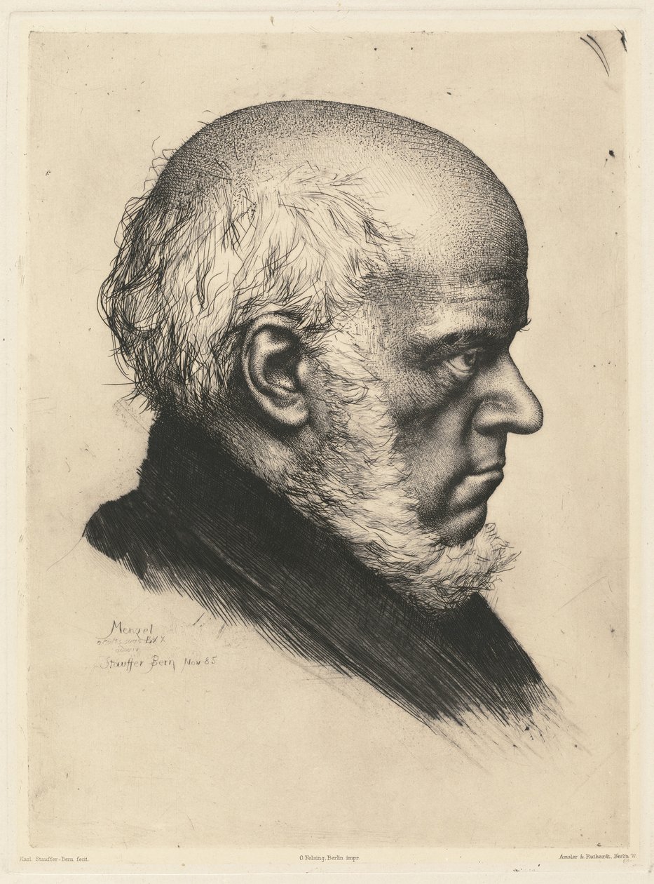 Adolf Menzel od Karl Stauffer Bern
