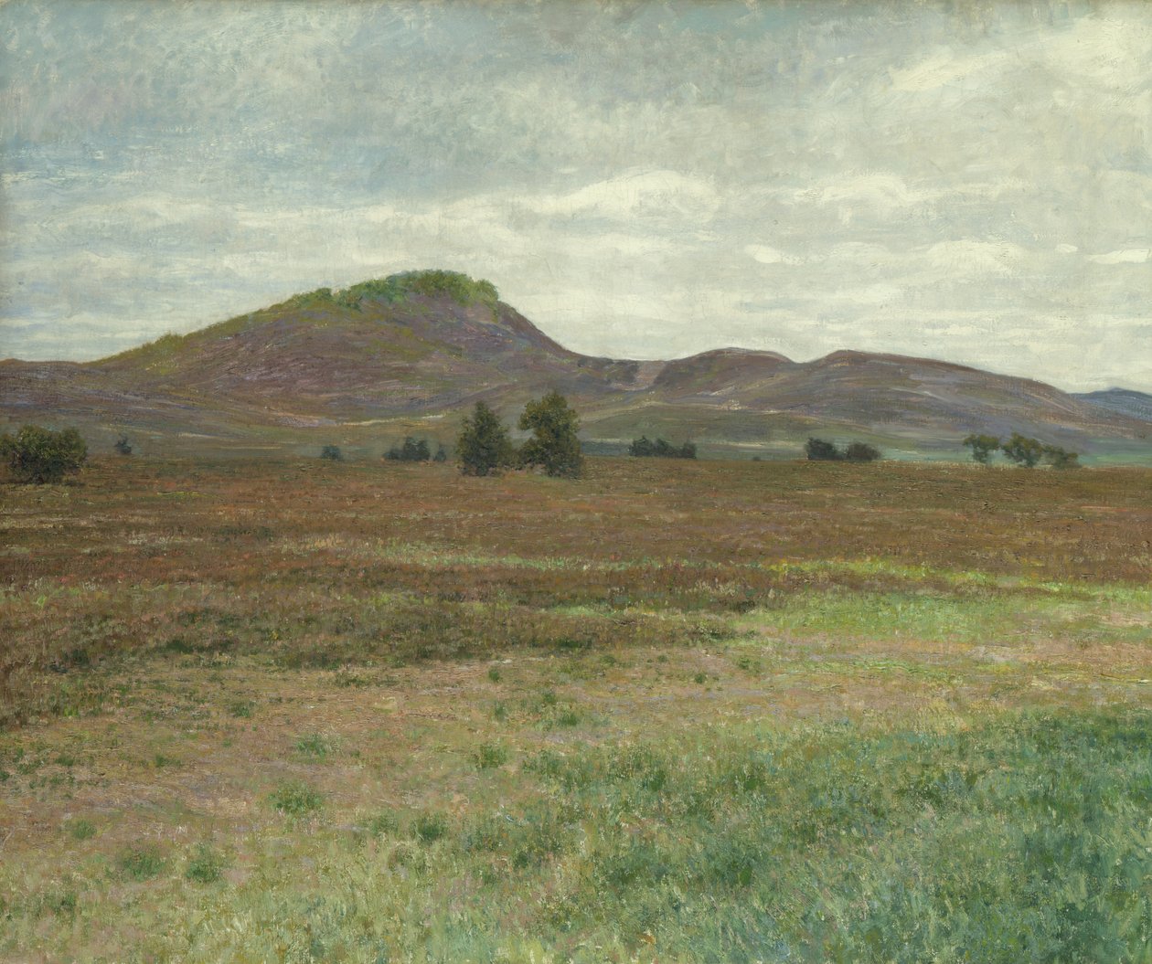 Krajina poblíž Harburgu (olej na plátně) od Karl Wilhelm Arthur Illies