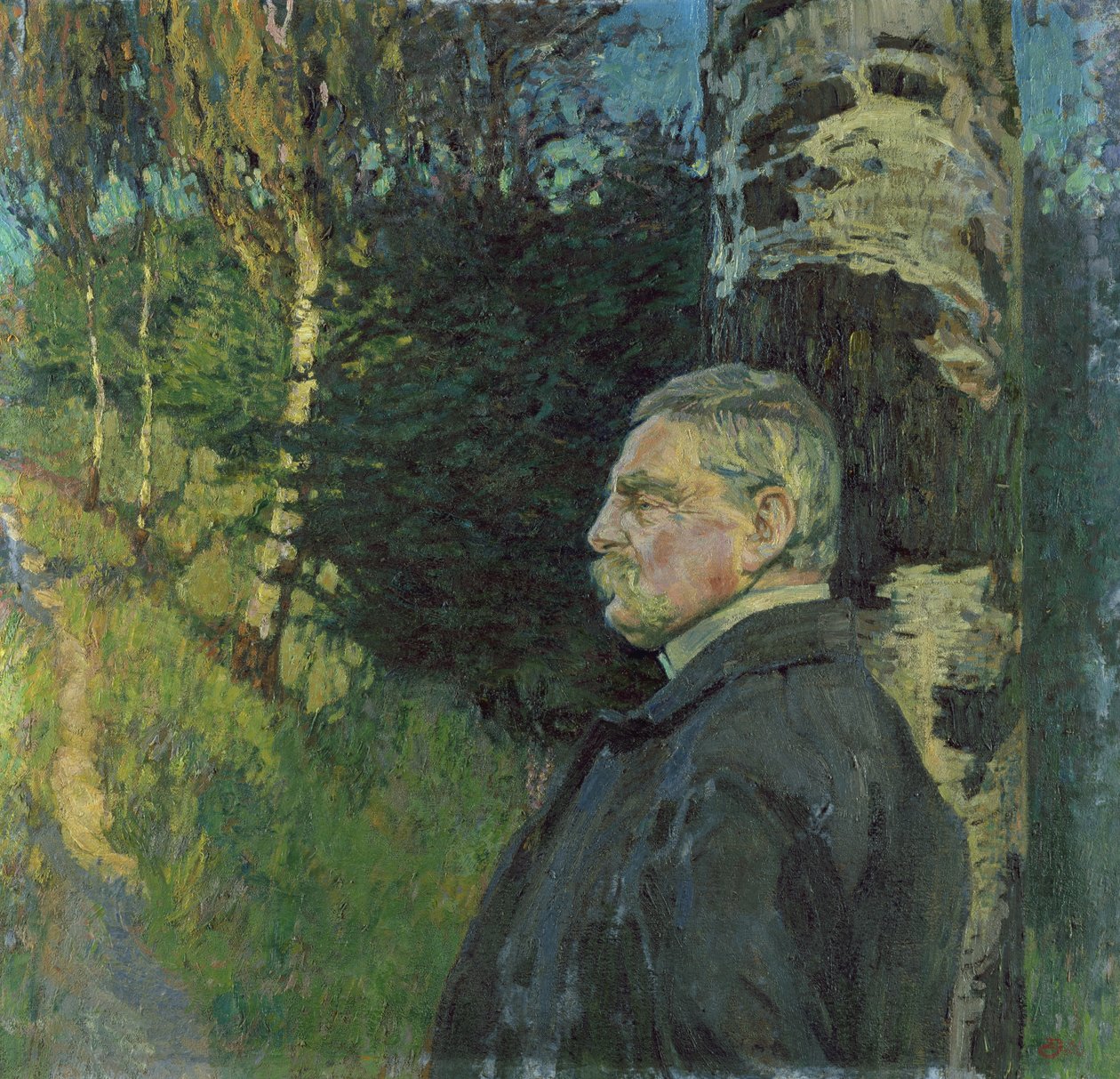 Portrét Detlefa von Liliencrona (1844-1909) 1906 (olej na plátně) od Karl Wilhelm Arthur Illies