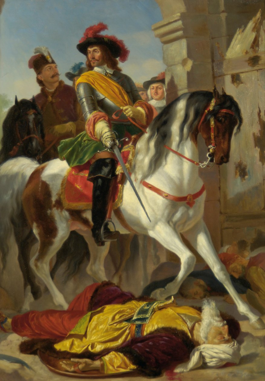 Bouře Ofen 1686 od Karl von Blaas