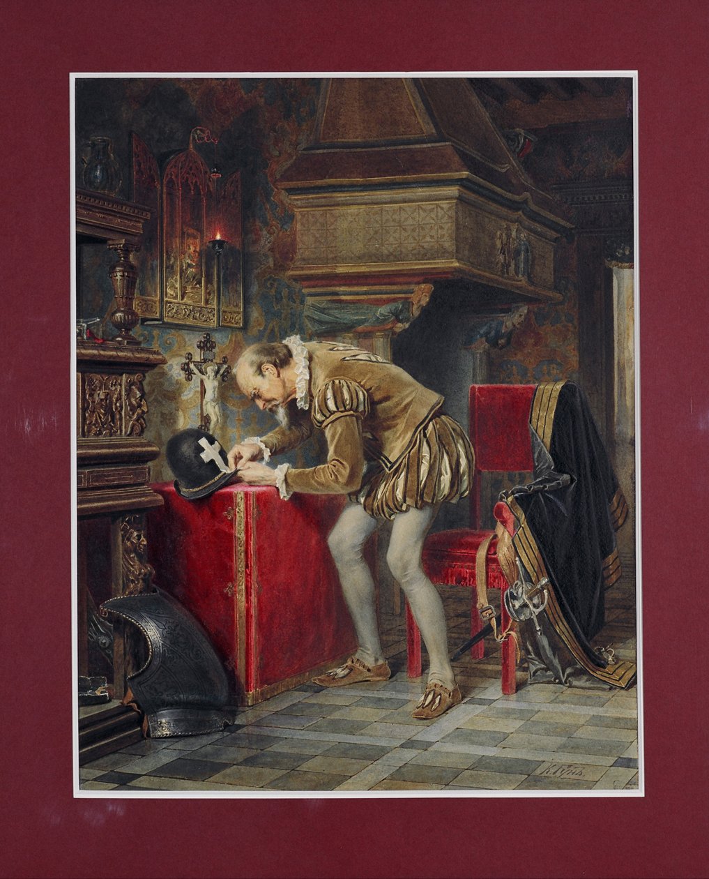 V předvečer noci svatého Bartoloměje (Ligist) od Karlis Fridikh Huns