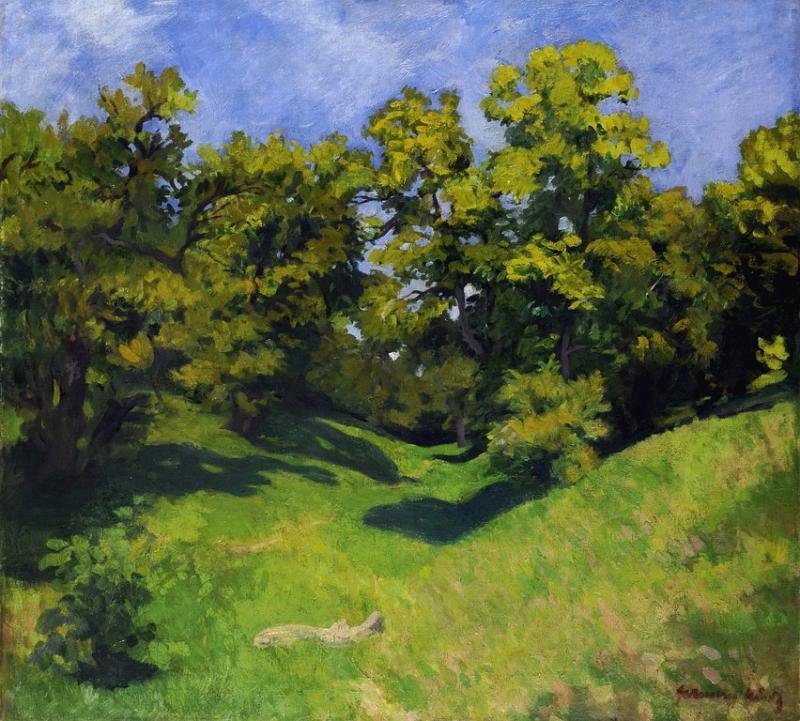 The_Edge_of_the_Grove od Károly Ferenczy