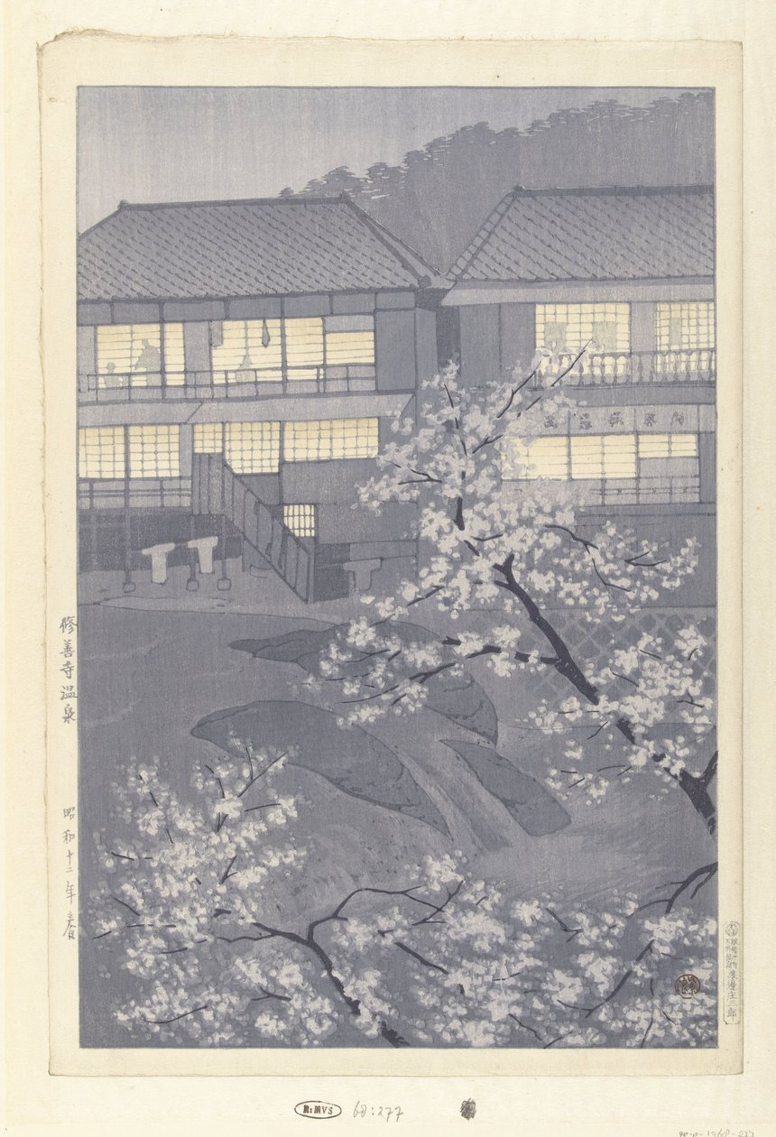 Horké prameny Shuzenji Shuzenji onsen (název na objektu) od Kasamatsu Shirô