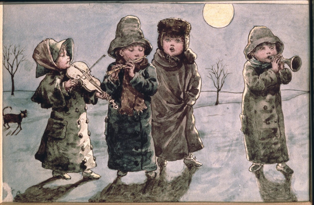 Vánoční koledování od Kate Greenaway