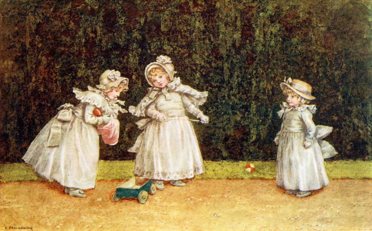 Malá motokára od Kate Greenaway. od Kate Greenaway