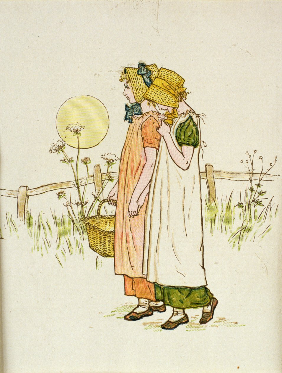 Unavený, z filmu "Jeden den v životě dítěte od Kate Greenaway