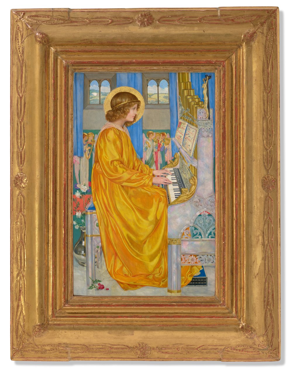 Svatá Cecílie od Kate Elizabeth Bunce