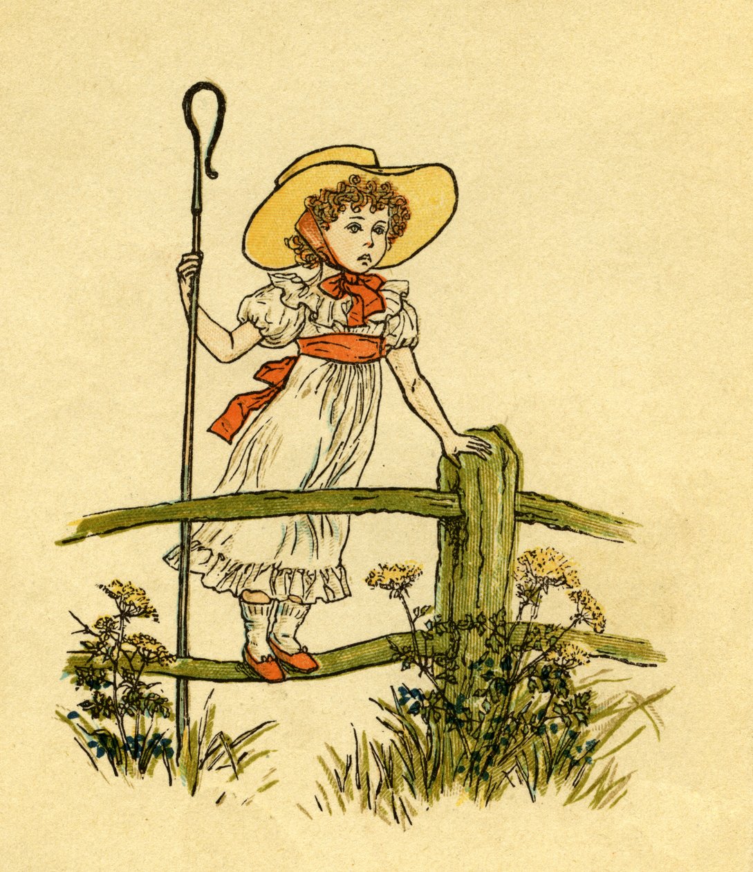 Malý Bo-peep prohrál od Kate Greenaway