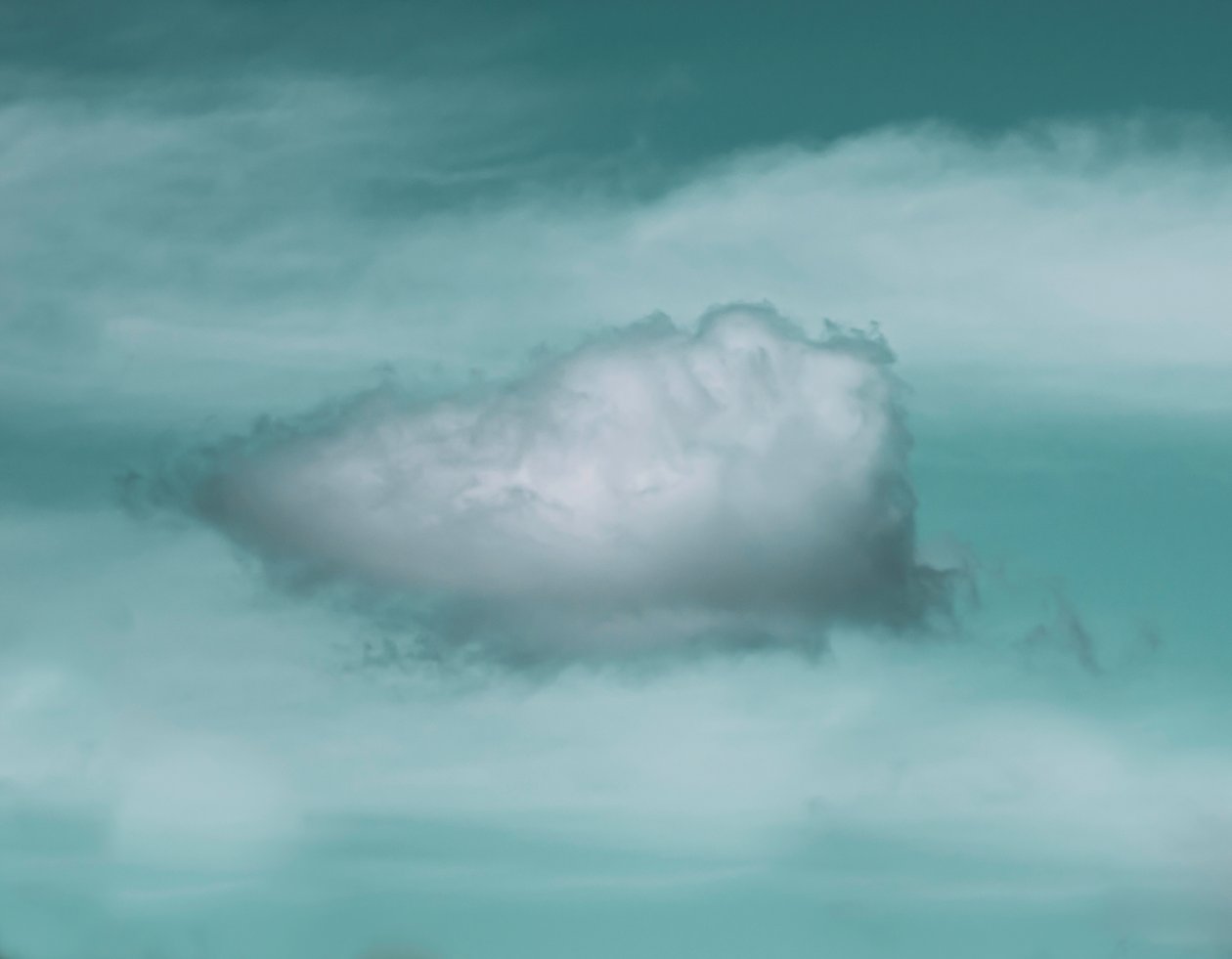 Kosmická loď Cloud, 2021 (foto) od Katha Wood