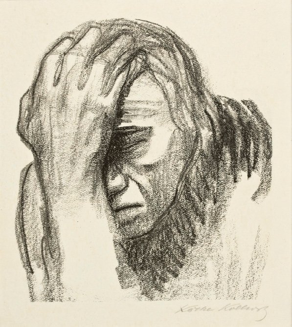 Žena myslí od Käthe Kollwitz