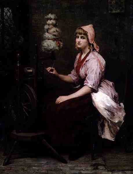 Dívka na kolovratu od Katherine D. M. Bywater