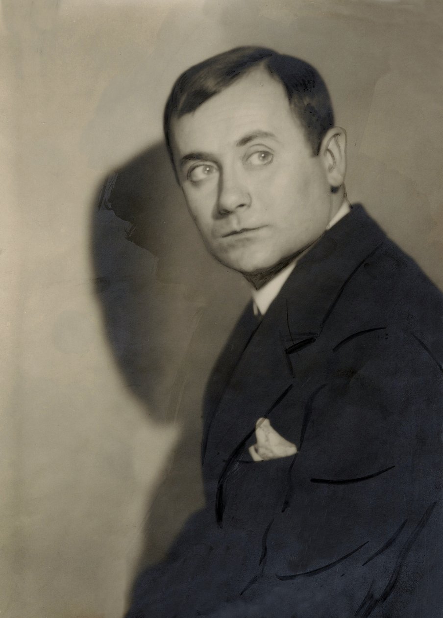 Joan Miro (1893-1983) (černobílá fotografie) od Katherine Sophie Dreier