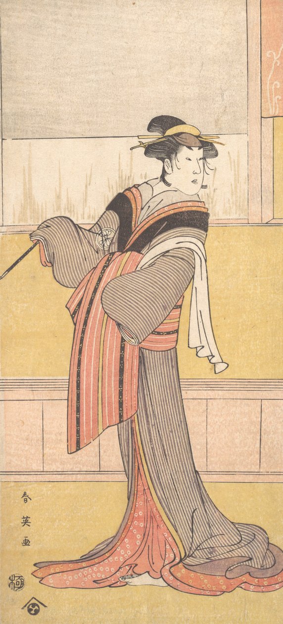 Segawa Chryzantéma Žena Dobrá, co? 1791. od Katsukawa Shun