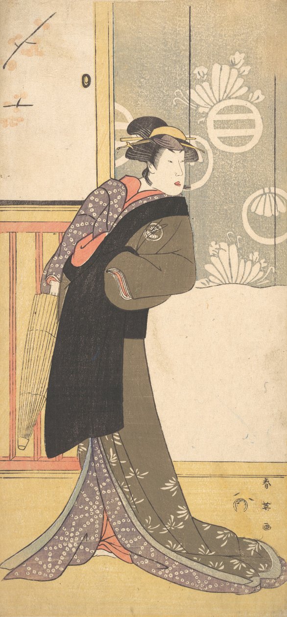 Třetí Segawa Kikunojo v roli Maizuru, druhý měsíc, 1789. od Katsukawa Shun