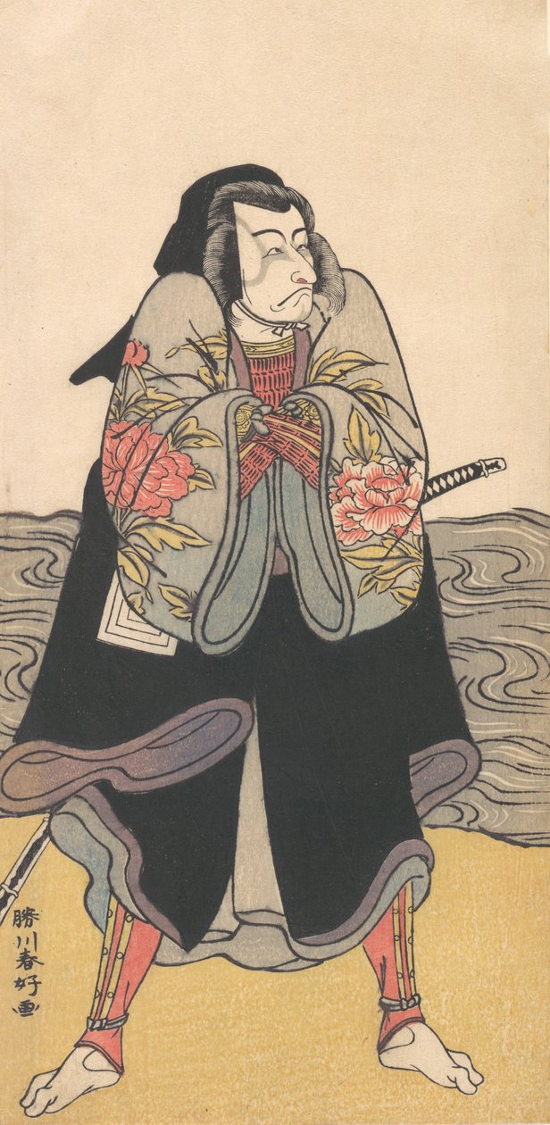 Ichikawa Dan Juro V, že? 1780. od Katsukawa Shunko