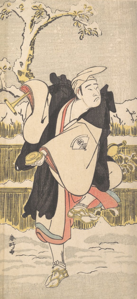 Matsusuke Onoe Jako hepatitida-věci nebo pocity t kamaráde st Gate k, že? 1790. od Katsukawa Shunko