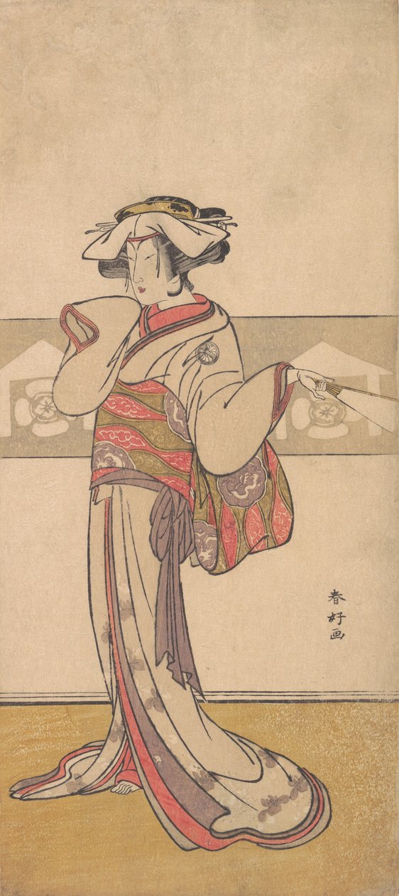Segawa Kiku no Onna Dobrý člen Tejie z tygra skalnatého pobřeží, že? 1790. od Katsukawa Shunko