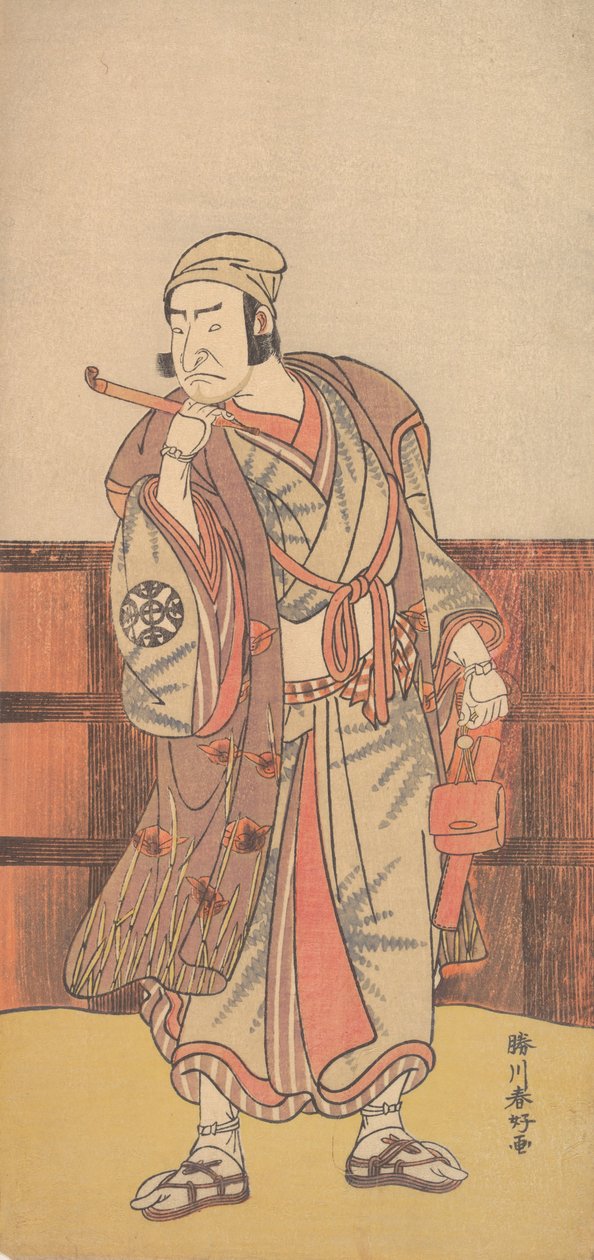 První Nakamura Nakazo v roli Shimada no Hachizo, 4. měsíc, 1783. od Katsukawa Shunko