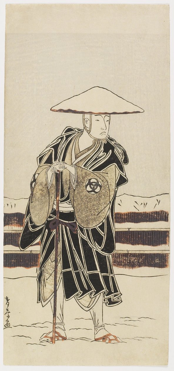 Kapela _ Mitsugoro _ Jako čas od Katsukawa Shunsho