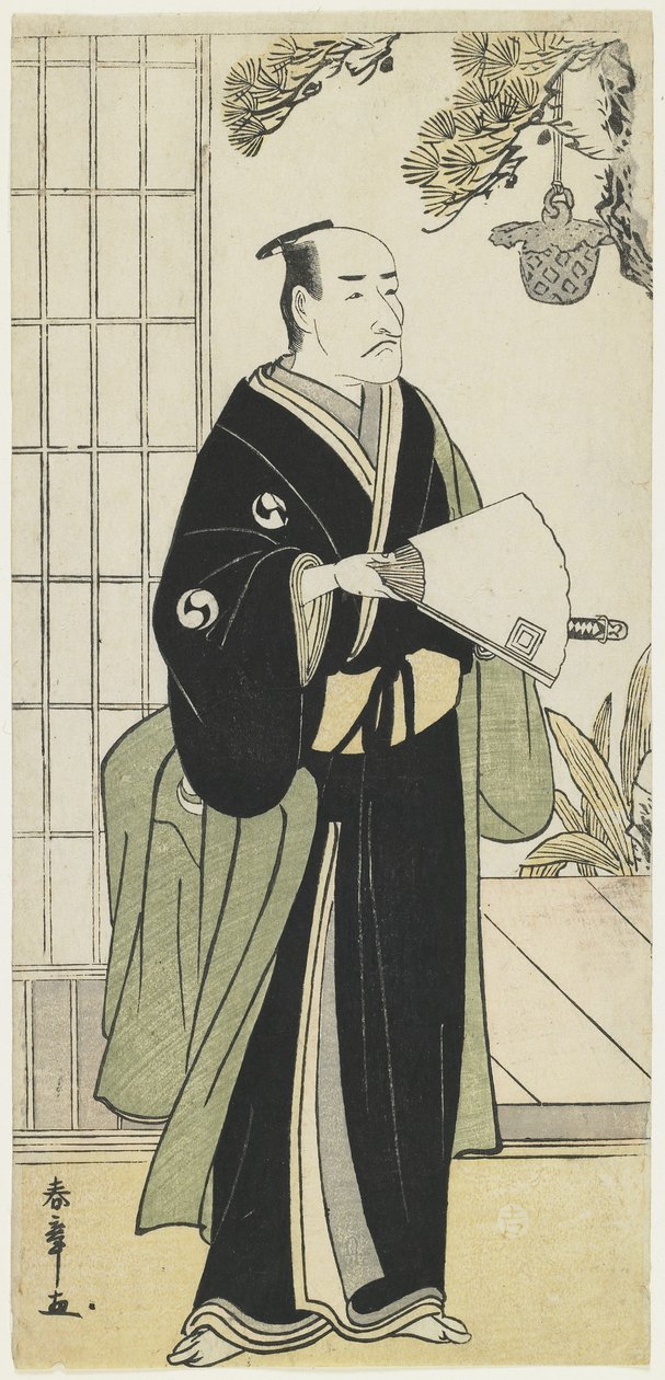 Danjuro V jako Yuranosuke od Katsukawa Shunsho