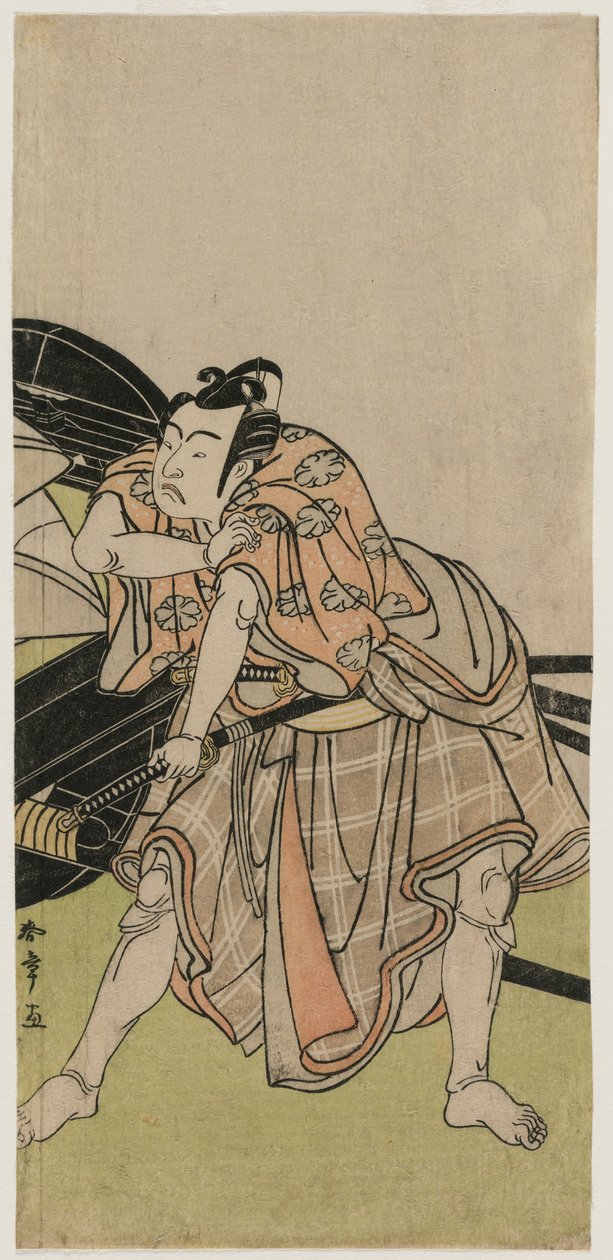 Yaozo Ichikawa je dobrý jako Sakuramaru od Katsukawa Shunsho