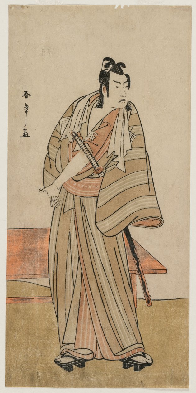 Yaozo Ichikawa je dobrý jako muž od Katsukawa Shunsho