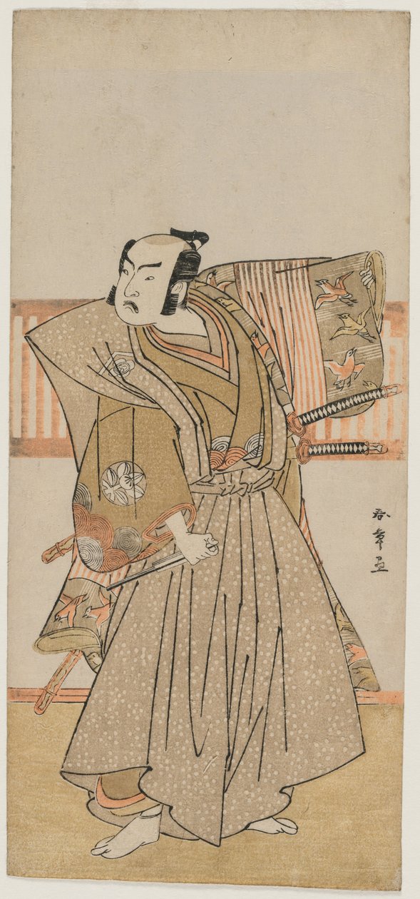 Ichimura Uzaemon Doctor X Jako Juro předka, ne ze 70. let 18. století. od Katsukawa Shunsho
