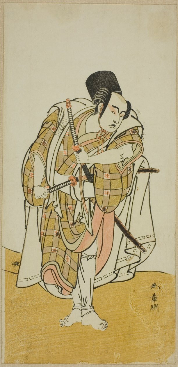 Herec Ichikawa Yaozo II (?) od Katsukawa Shunsho